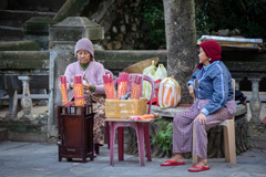 Old ladies at Marble Mountain