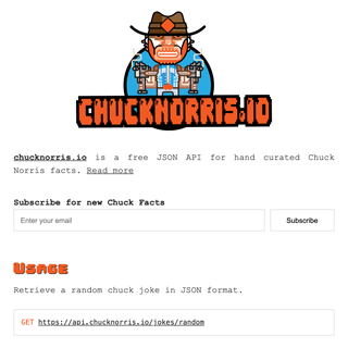 Chick Norris API